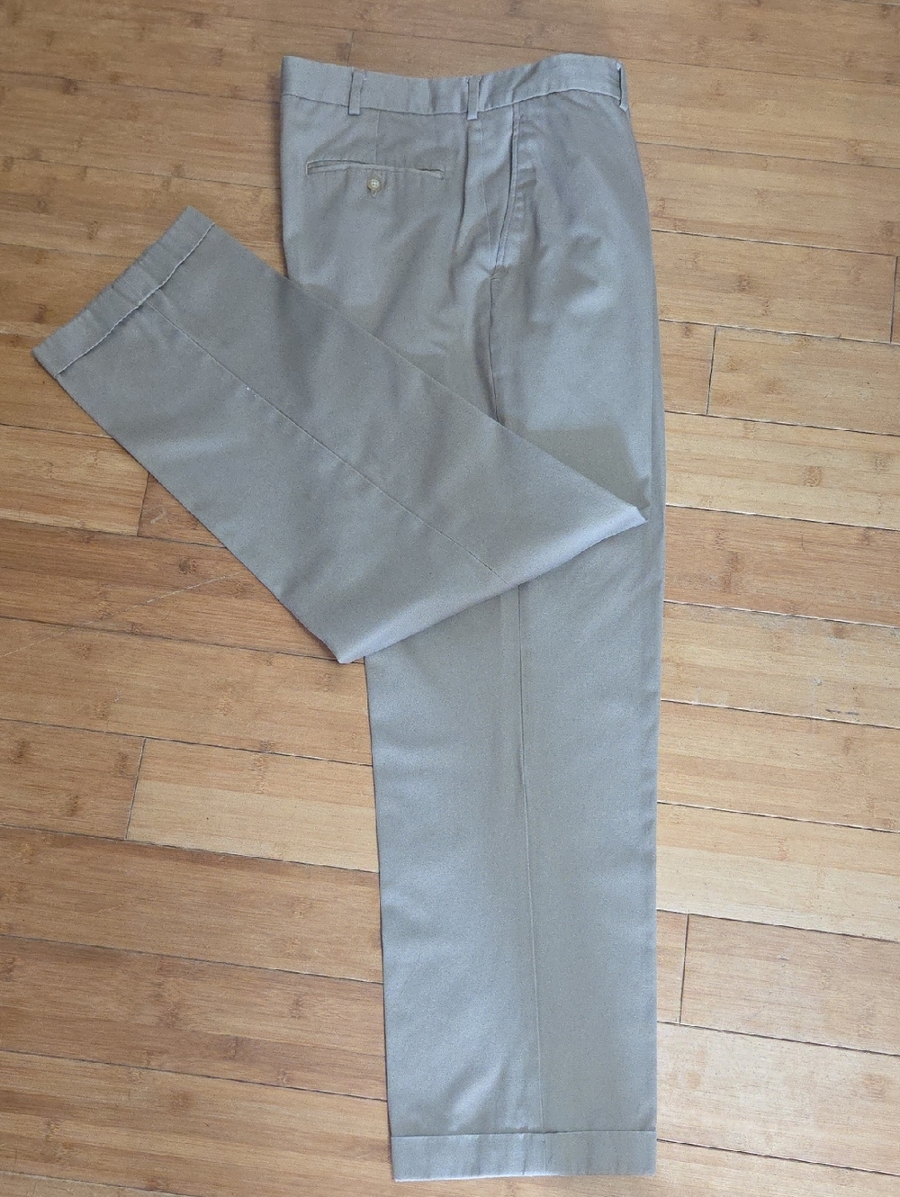 Men's Classic Straight Dress Pants - Tan 36x31